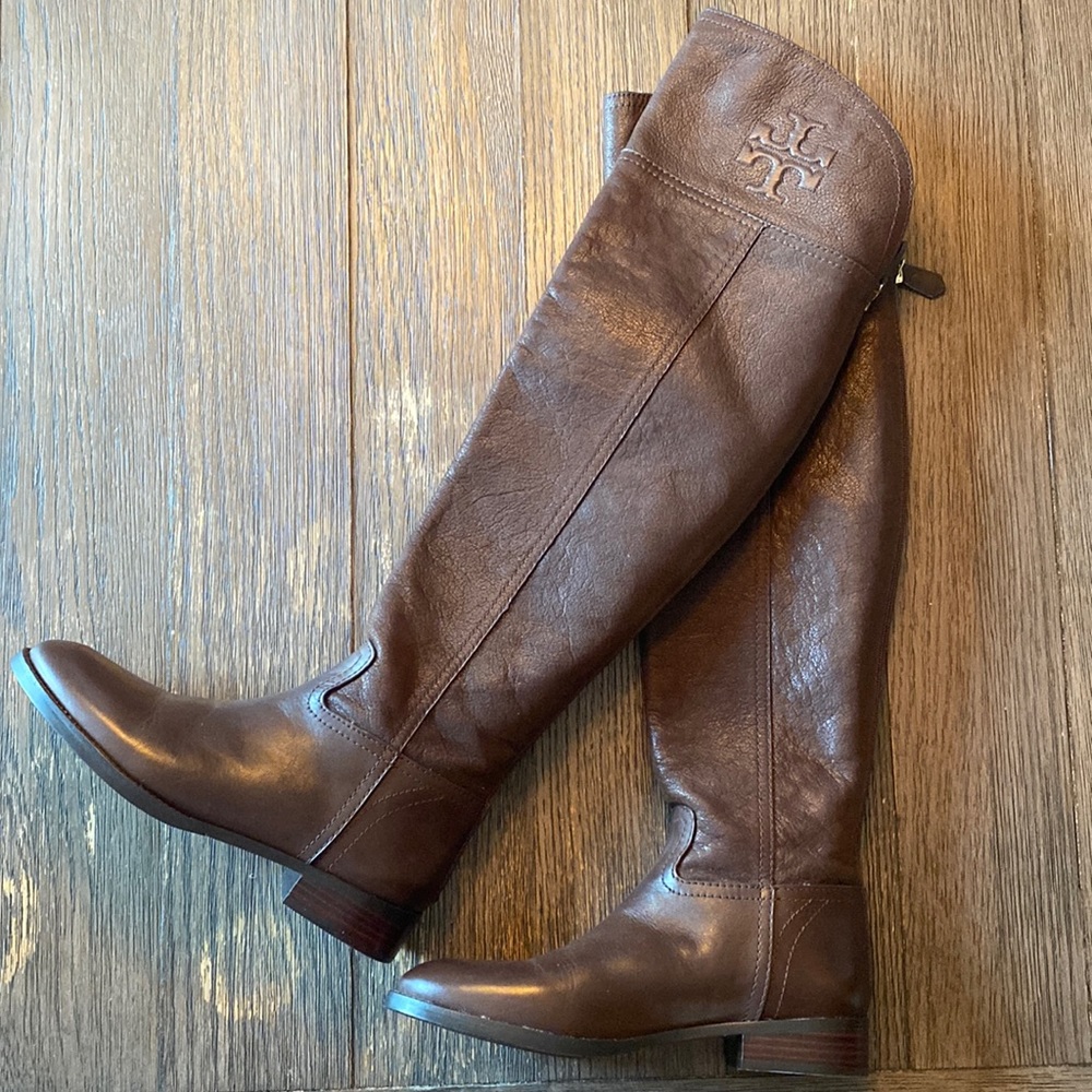 Tory Burch over the knee boots
